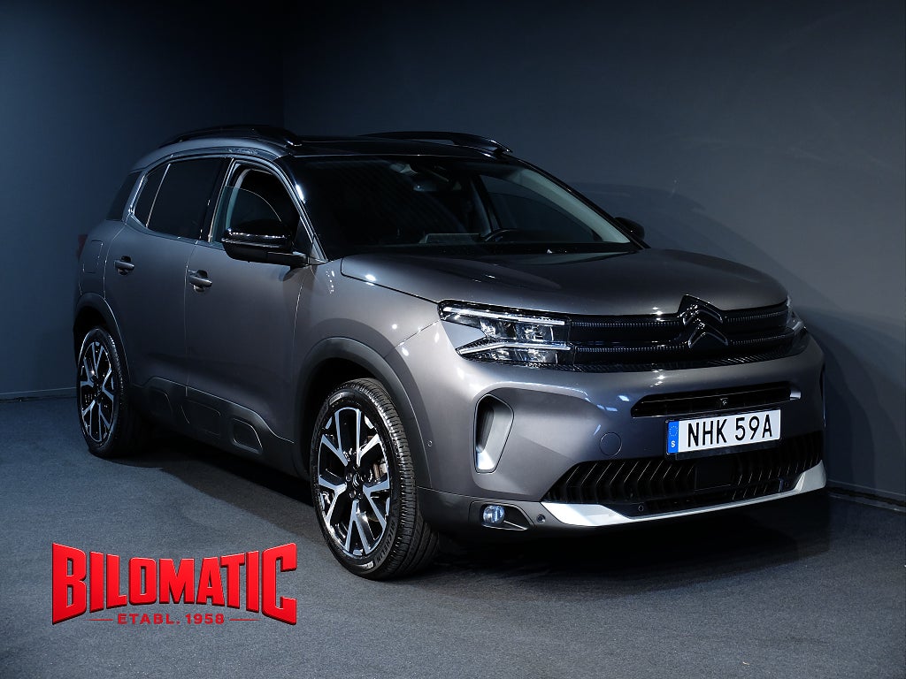 Citroën C5 Aircross 1.2 PureTech 130 Automat Shine Panorama El stol V-hjul