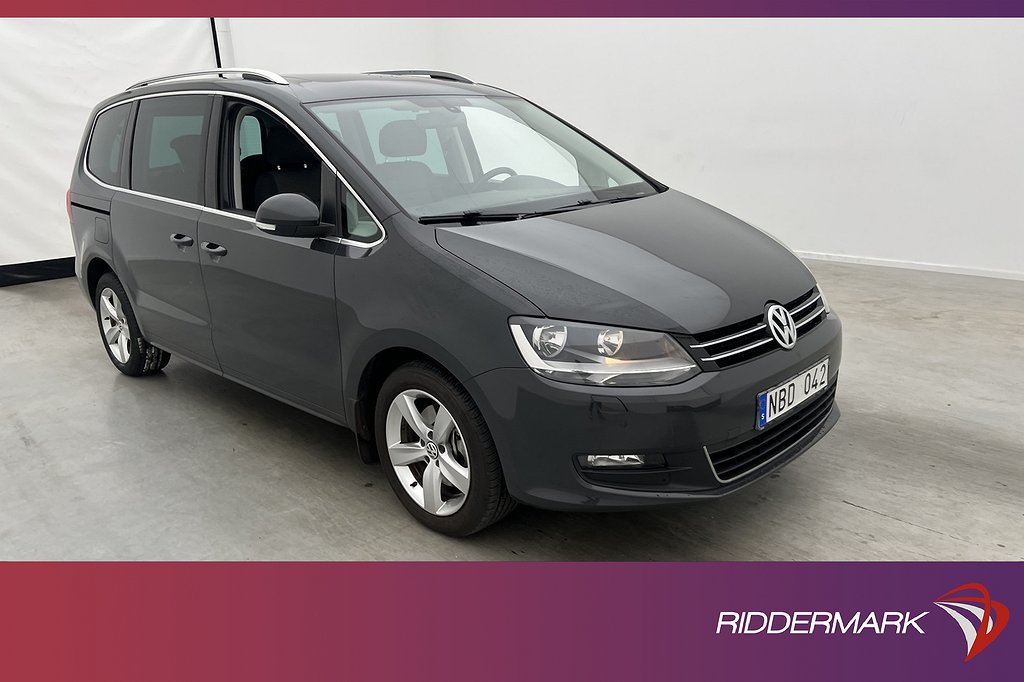 Volkswagen Sharan TDI Premium 7-Sits Pano D-Värme B-Kamera