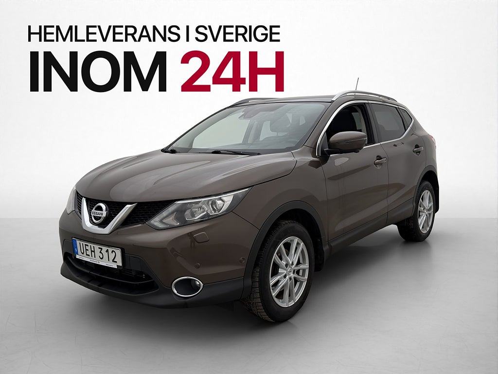 Nissan Qashqai 1.2 DIG-T 115hk TEKNA Panorama 360° Navi Drag
