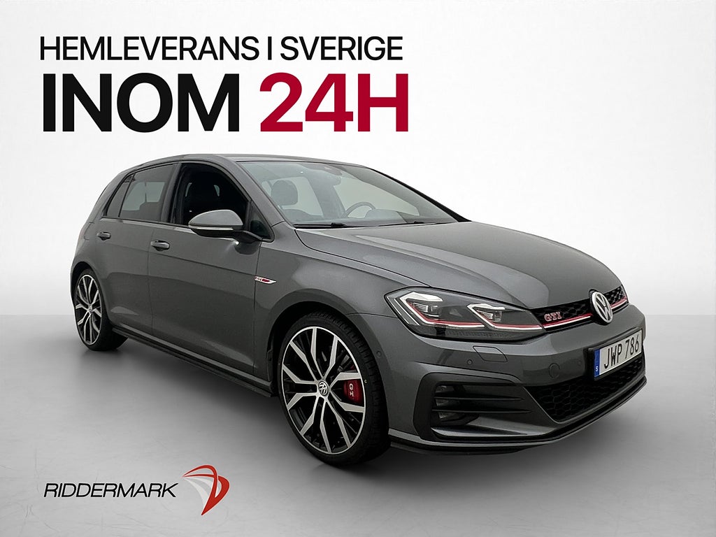 Volkswagen Golf GTI Performance 245hk Cockpit Dynaudio Drag