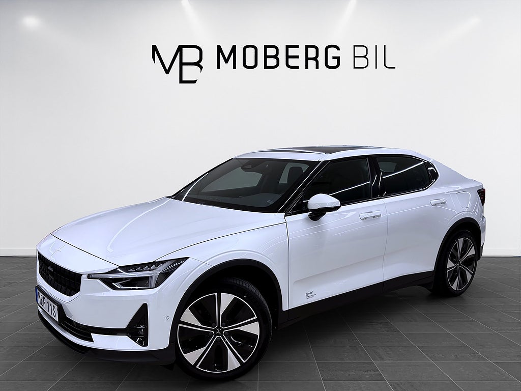 Polestar 2 Long Range Single Motor 231hk Pilot Plus H/K 360 Pano Drag