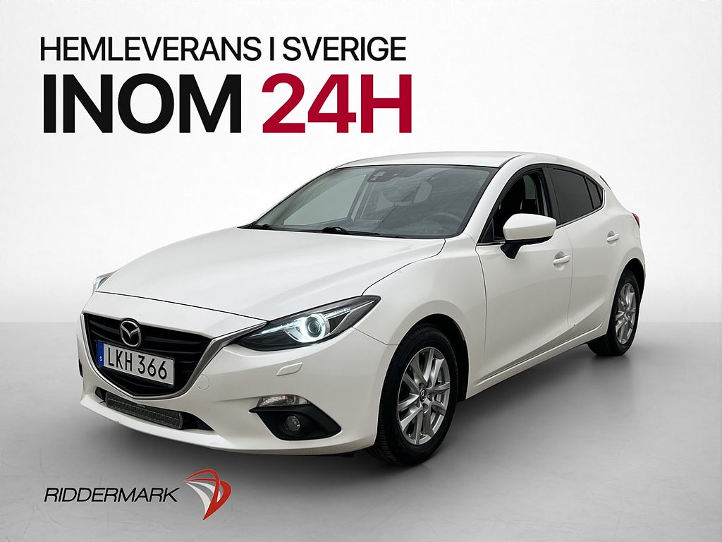 Mazda 3 Sport 2.0 SKYACTIV-G 120hk Vision Navi P-Sensorer