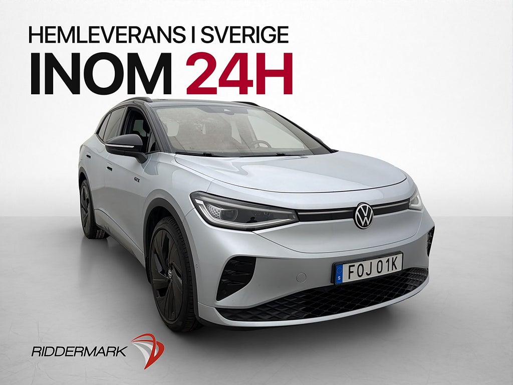 Volkswagen ID.4 GTX 77 kWh 4M 360° Navi Värmepump Moms Drag