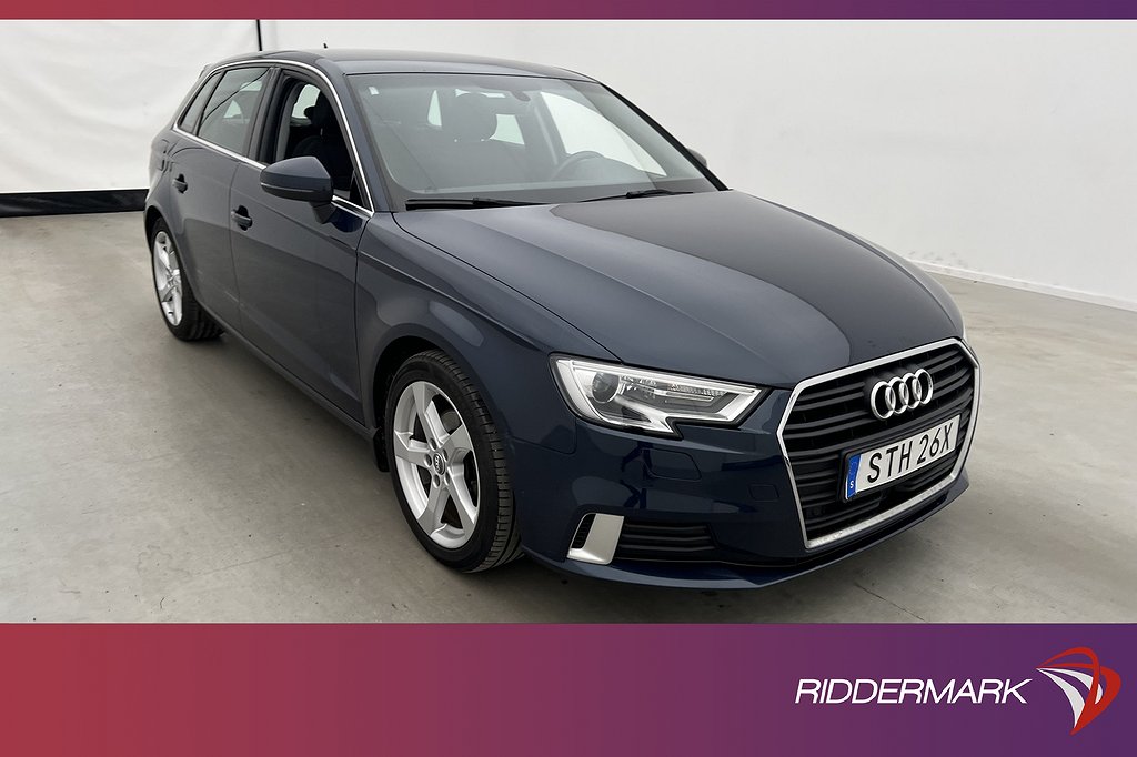 Audi A3 Sportback 35 TFSI Proline Cockpit Navi Sensorer