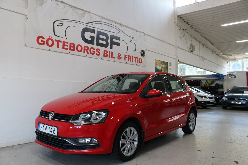 Volkswagen Polo 5-dörrar 1.2 TSI BMT 'Årsskatt 360kr*