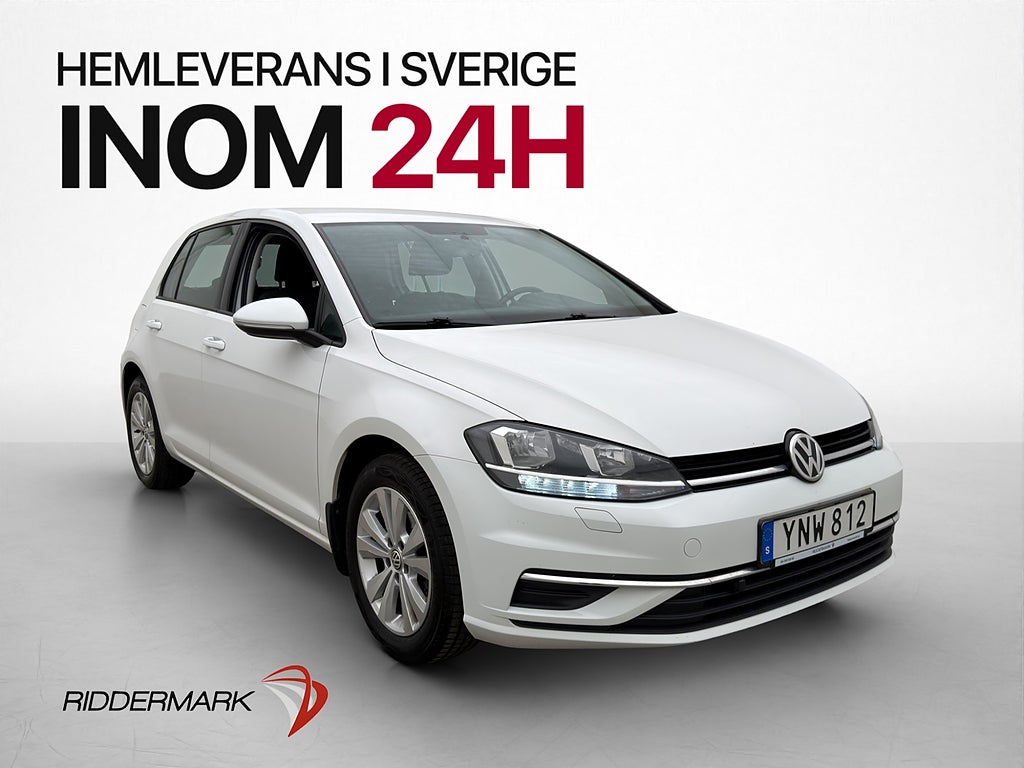 Volkswagen Golf 1.0 TSI 110hk M&K-Värm Drag CarPlay Adaptiv