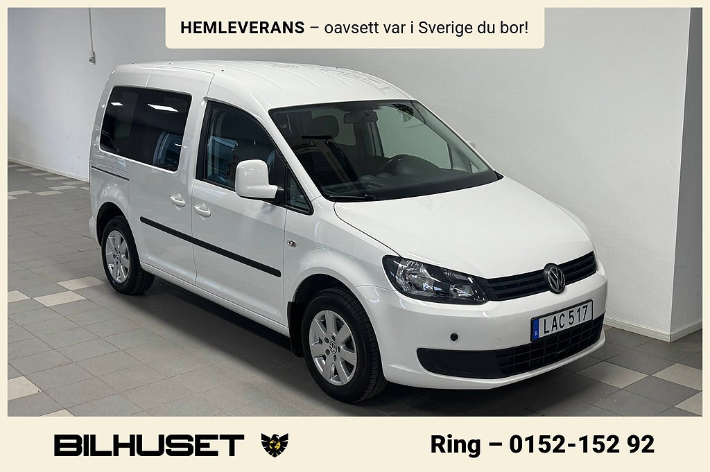 Volkswagen Caddy 2.0 EcoFuel DRAG M-VÄRMARE ENDAST 3750MIL!
