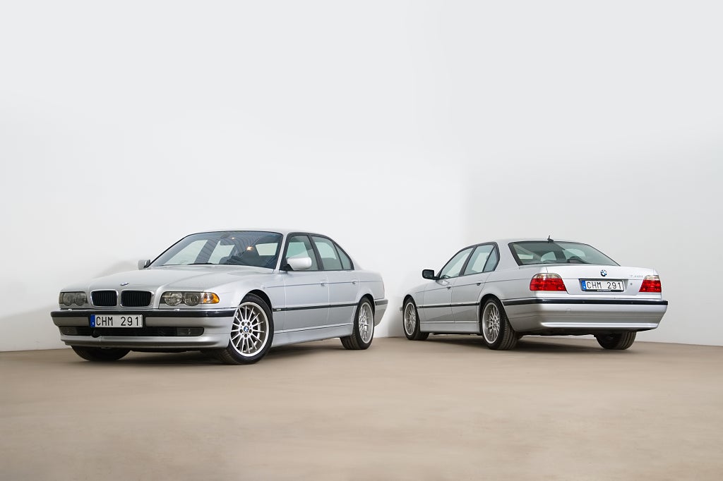 BMW 740 i E38 "Pressewagen" / Massage / Adaptiv farhållare