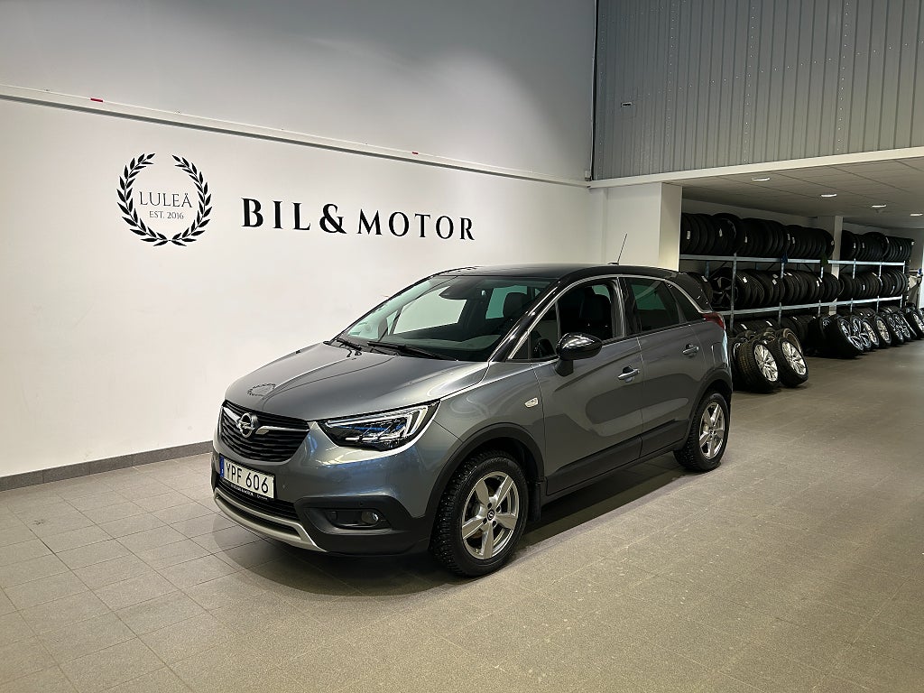 Opel Crossland X 1.2 Turbo Dynamic|Bytt Kamrem|Rattvärme|MoK|Dubb|Kamera|4.95%