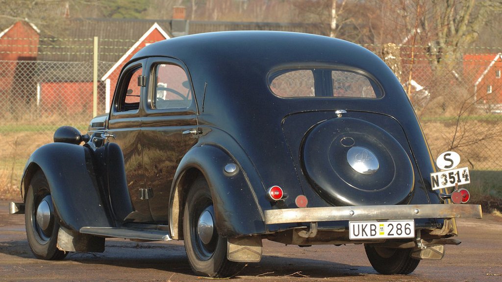 Den här Volvon har haft samma ägarfamilj i 85 år. Foto: Bilweb Auctions
