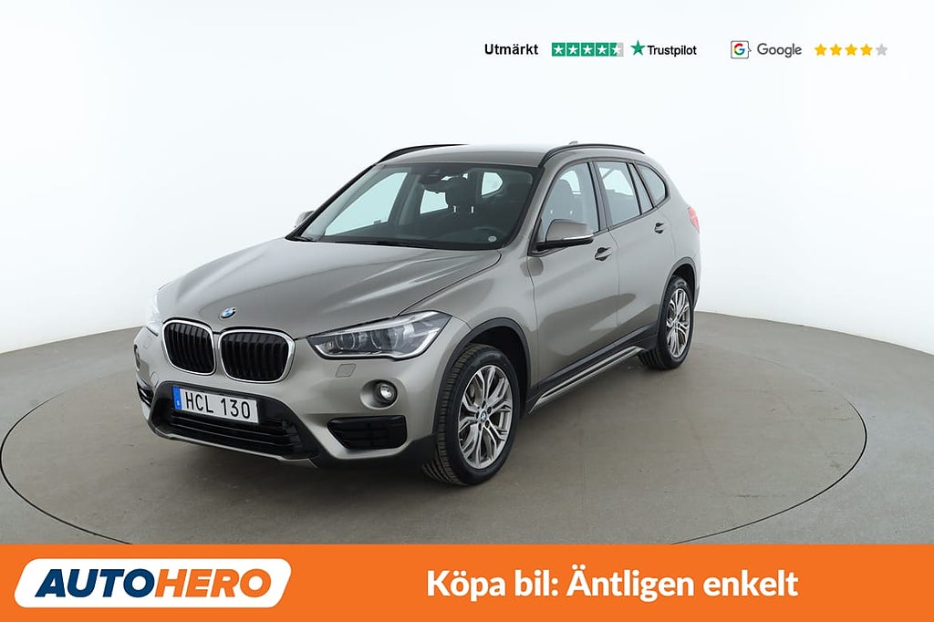 BMW X1 xDrive18d Sport line / Dragkrok, Rattvärme