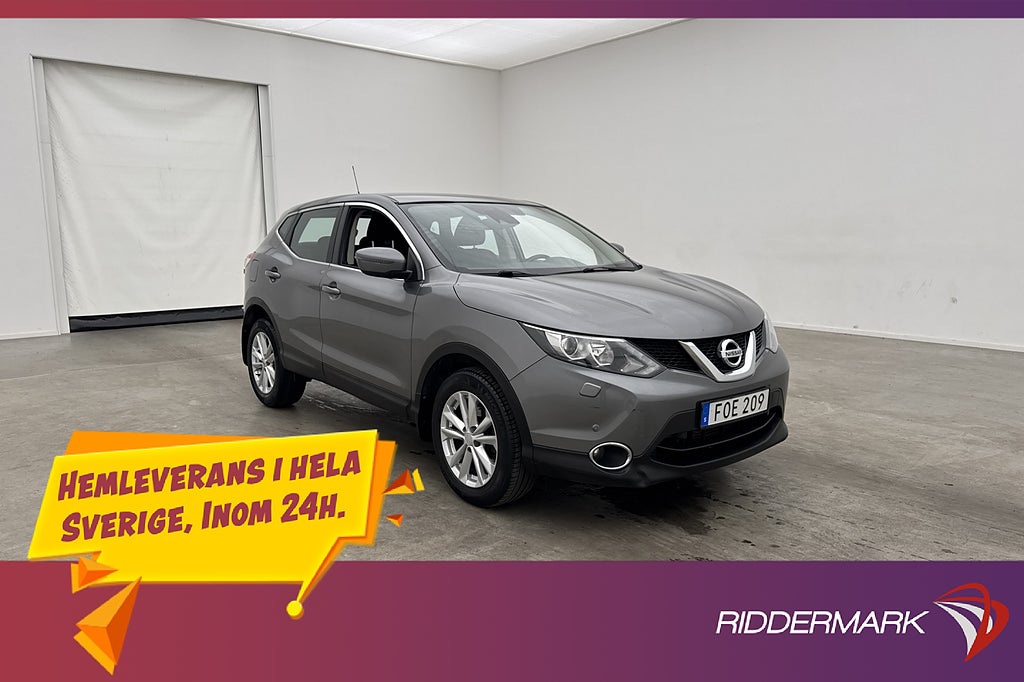 Nissan Qashqai 1.6 dCi 130hk Navi Kamera 0,47L/mil