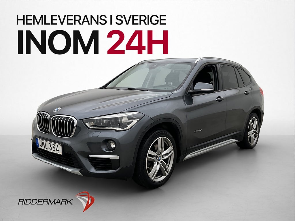BMW X1 xDrive18d 150hk X-Line Drag Sensorer Farthållare