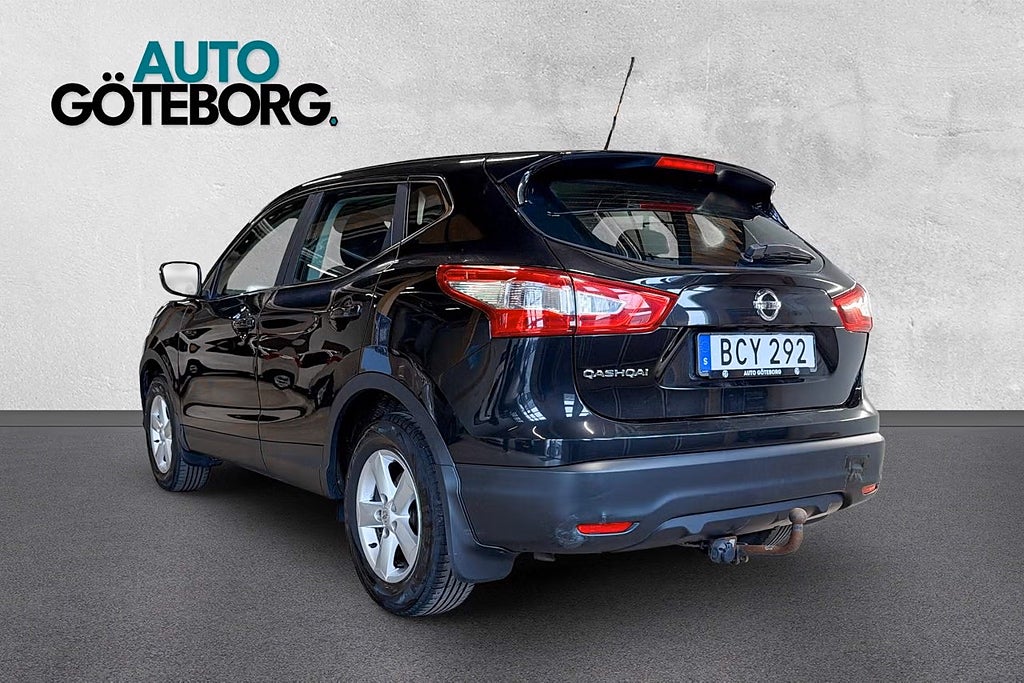 Nissan Qashqai 1.2 DIG-T Drag Välservad VISIA 3-Ägare NYBESIKTAD