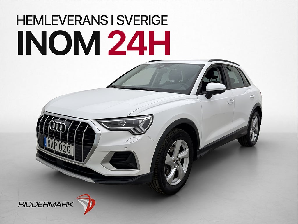 Audi Q3 35 TFSI Advanced Cockpit Drag Carplay 0.58 l/mil