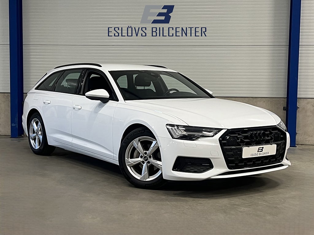 Audi A6 Avant 40 TDI quattro 204 HK / Leasebar / Matrix / Värmare / Back