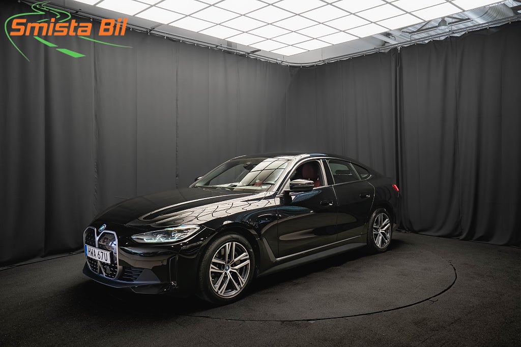 BMW i4 eDrive40 Gran Coupé DRAG HiFi LÄDER KAMERA 1 ÄGARE