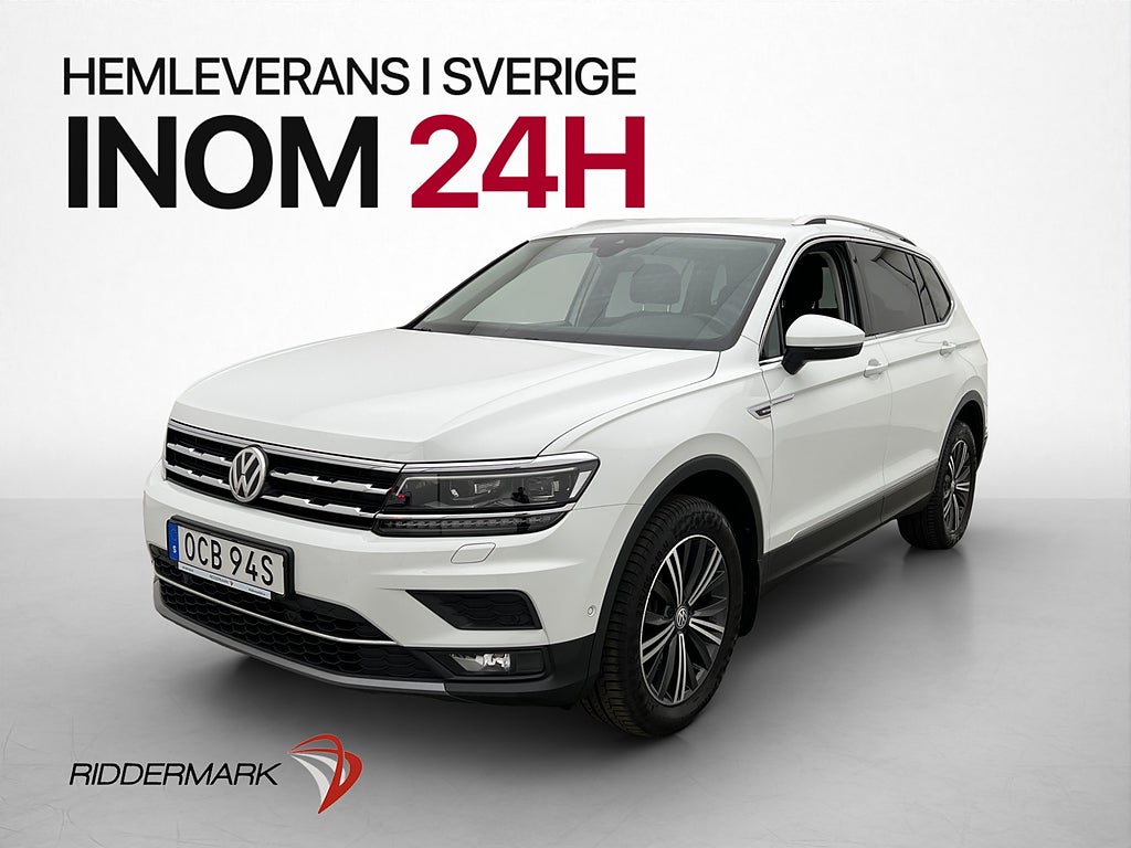 Volkswagen Tiguan Allspace 2.0 TDI 4M 7-Sits Cockpit Värm