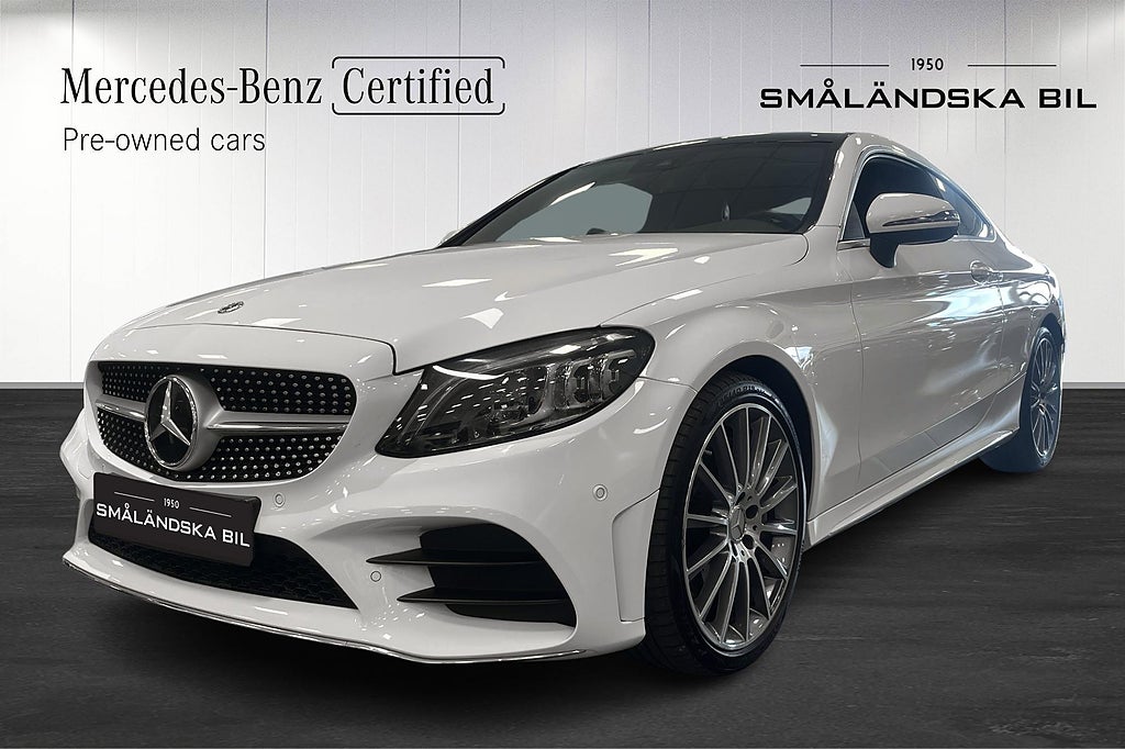 Mercedes-Benz C 300 Coupé 9G-Tronic AMG Line Taklucka/Skinn