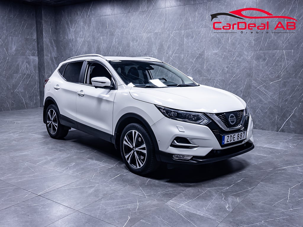 Nissan Qashqai 1.2 DIG-T M-Värmare 360° Navi Drag Döda vinkel Keyless