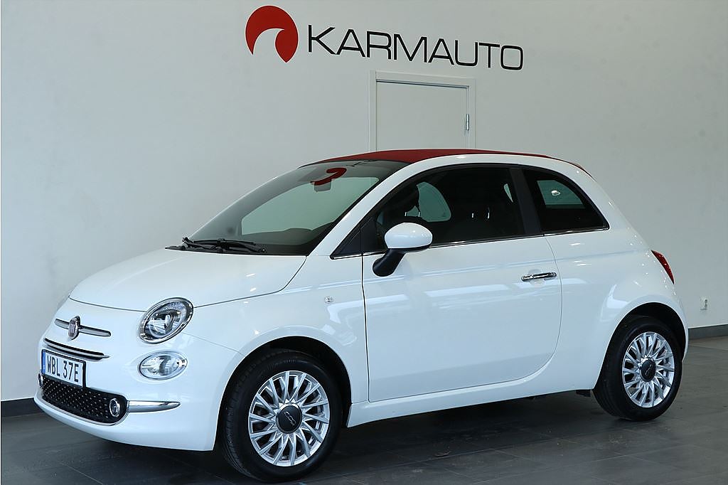 Fiat 500C Hybrid 70hk Dolce Vita Cabriolet