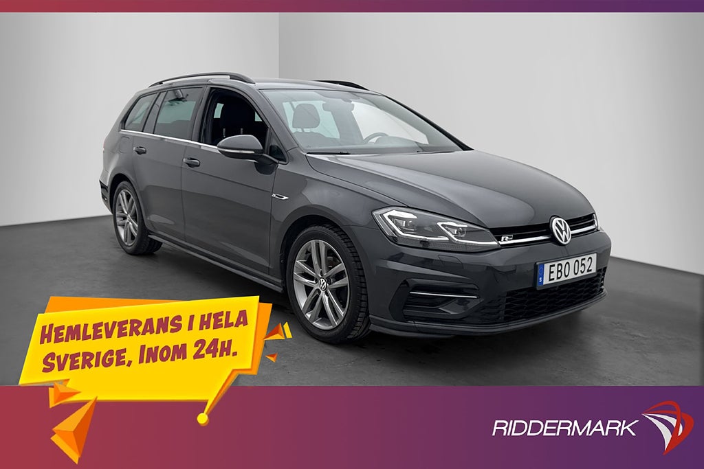 Volkswagen Golf Sportscombi 150hk R-Line CarPlay Sensorer