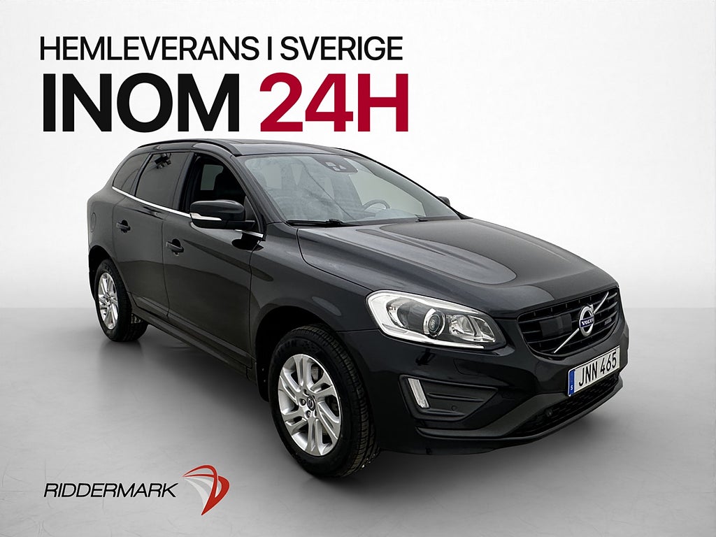 Volvo XC60 D5 AWD R-Design VOC Panorama H/K Drag Kamera Värm