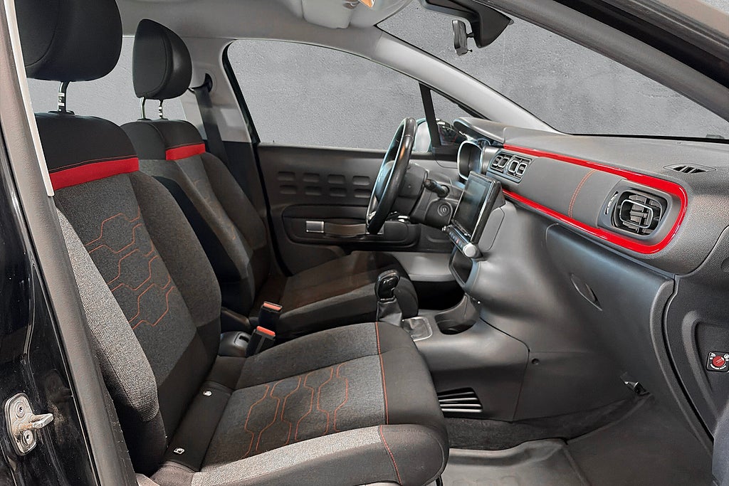 Citroën C3 1.2 PureTech 82, 2-ägare Levereras Nybesiktigad