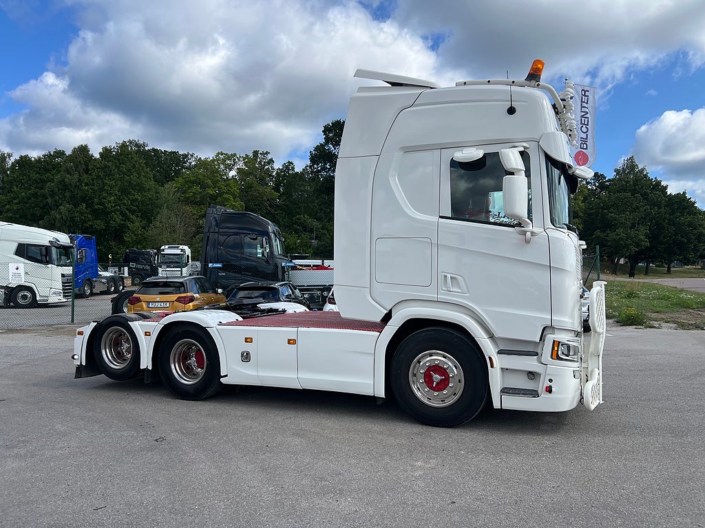 Scania R500 6x2 Dragbil Retarder, Klädd hytt, Full Boggie