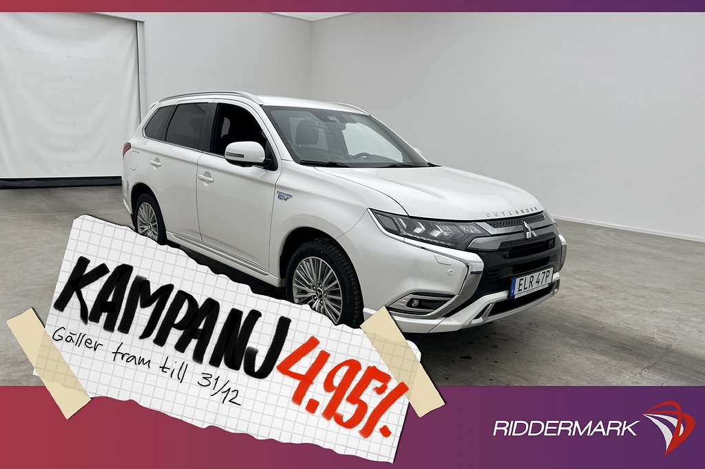 Mitsubishi Outlander PHEV AWD 224hk Business 360 4,95% Ränta