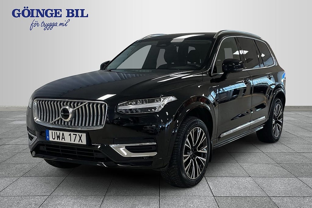 Volvo XC90 7 Säten Recharge T8 Plus Bright Drag/ 360 Kamera/ H&K/ Värmare/ 