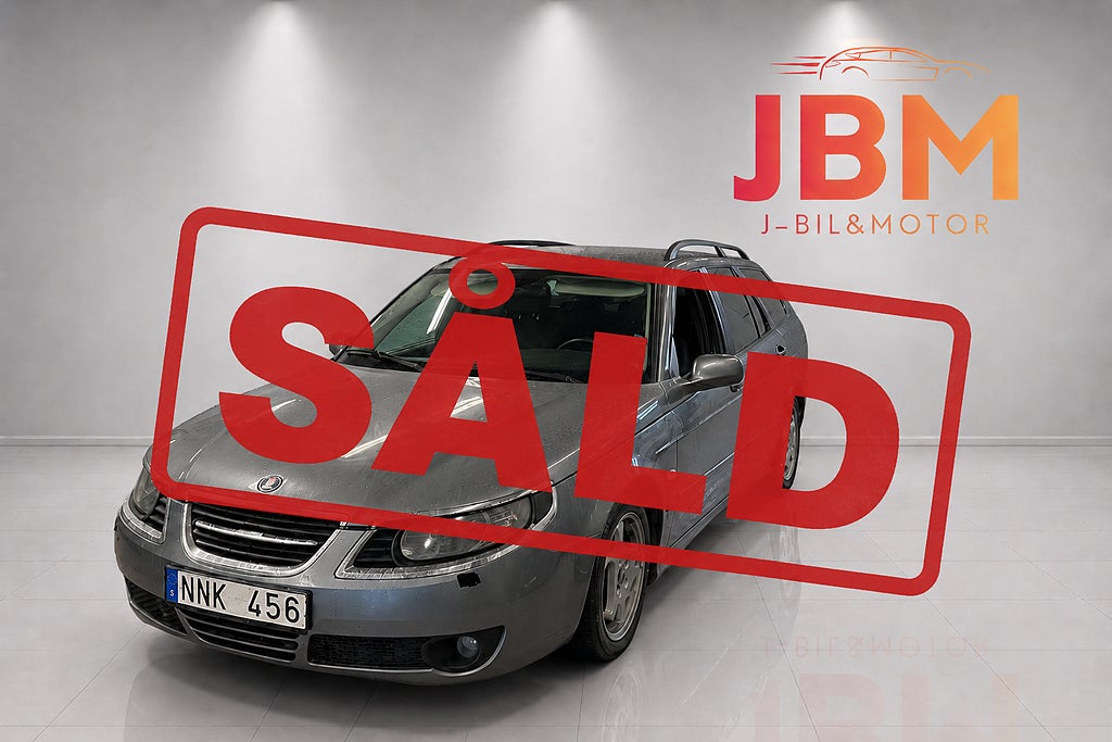 Saab 9-5 SportCombi 2.3t BioPower Vector Nybesiktad (Såld)