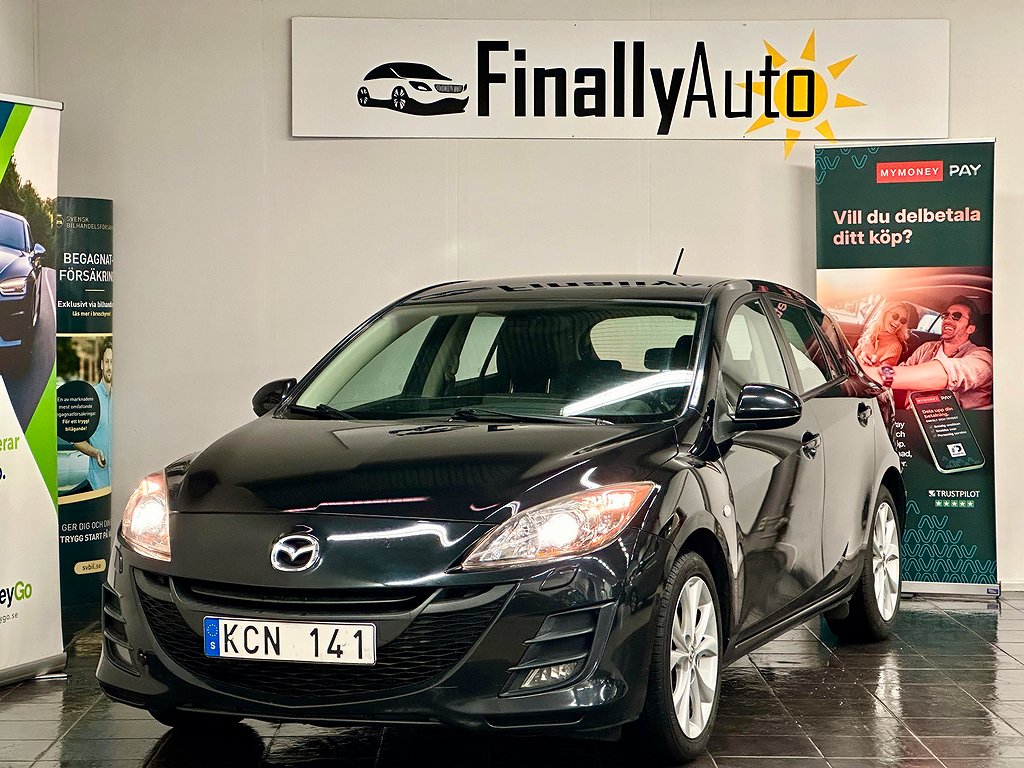 Mazda 3 Sport 1.6 MZR. Leveras Nybesiktad/Nyservad