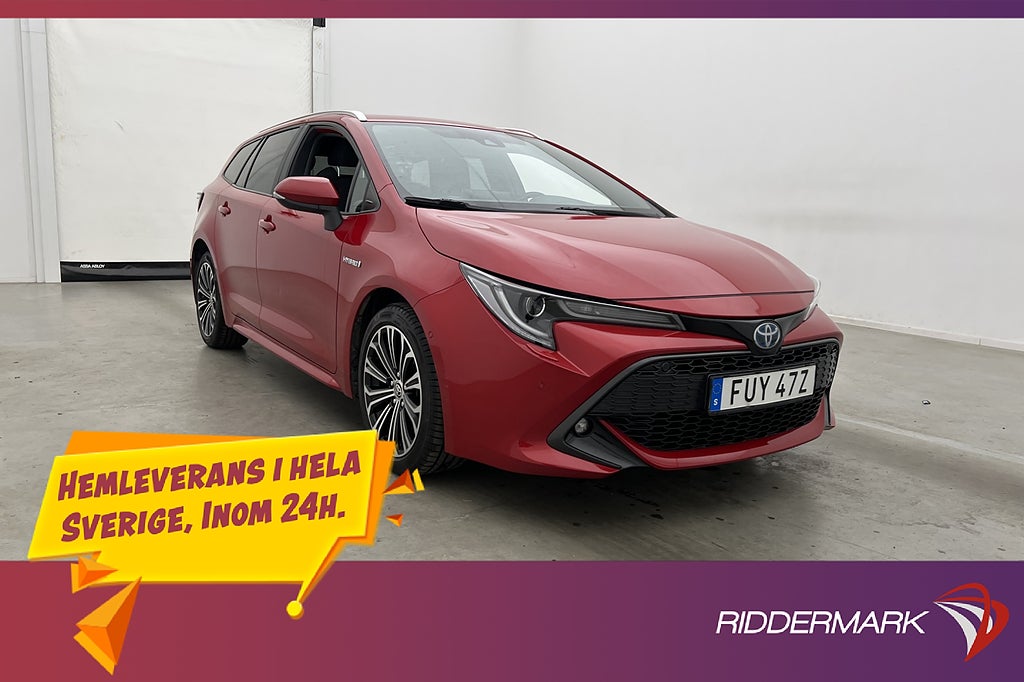 Toyota Corolla Touring Sports Hybrid Kamera Rattvärme BLIS
