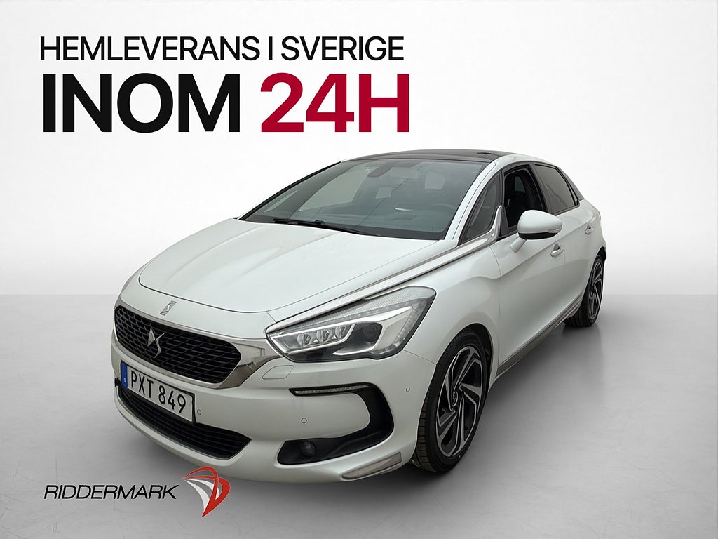 DS 5 BlueHDi 181hk Panorama Värmare Massage HUD  Skinn Drag