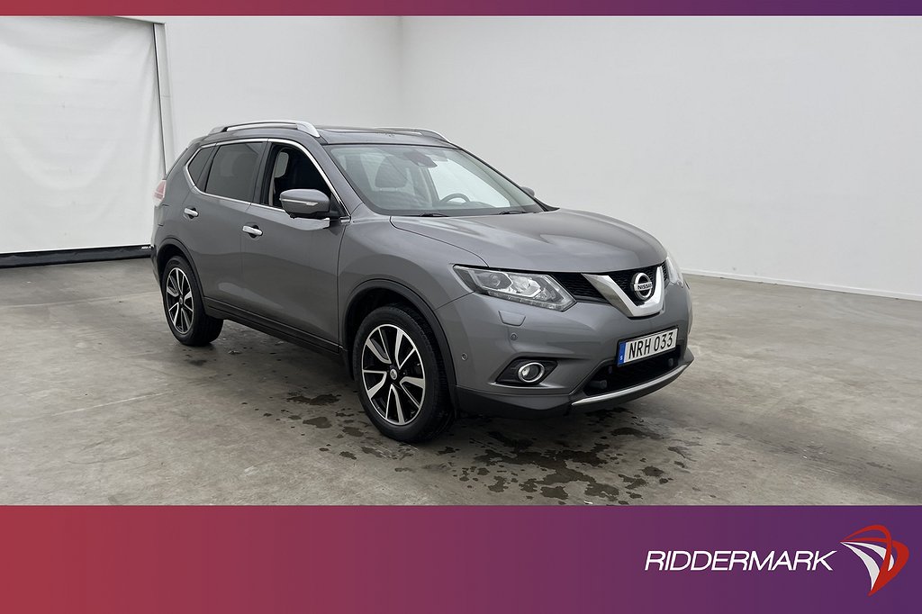 Nissan X-Trail dCi 4x4 Tekna M&K-Värm Pano Skinn 360° Drag