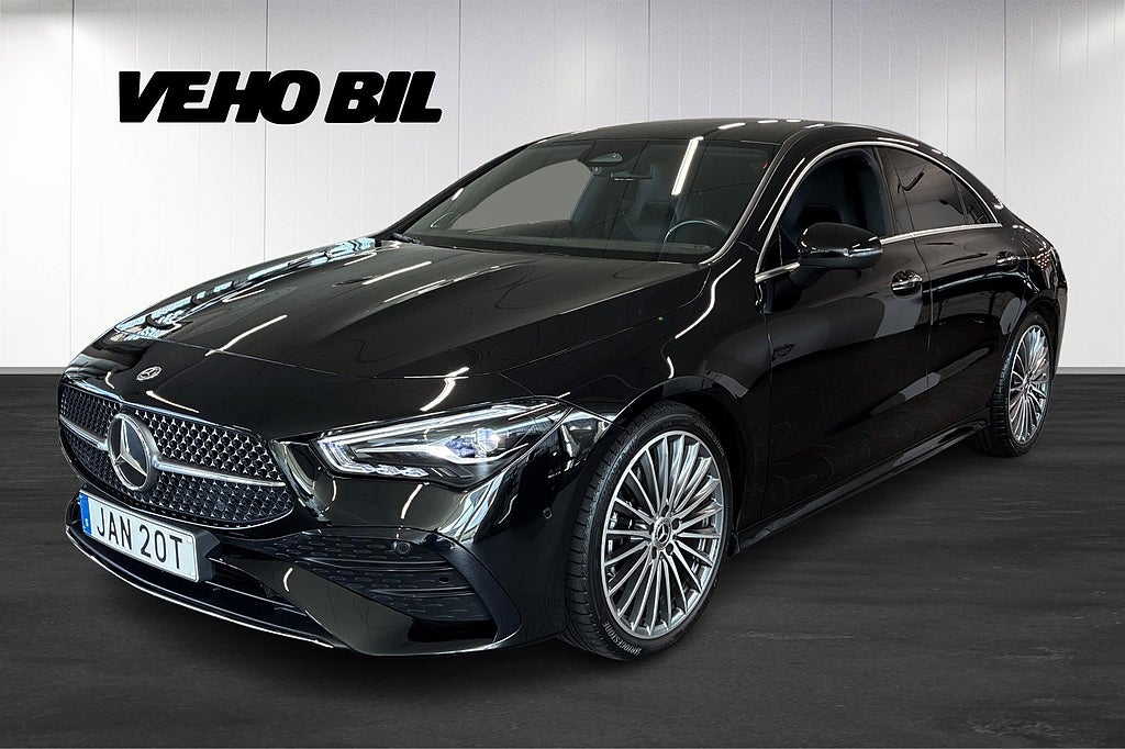 Mercedes-Benz CLA 200 Coupe AMG Burmester Keyless Panelbelysning