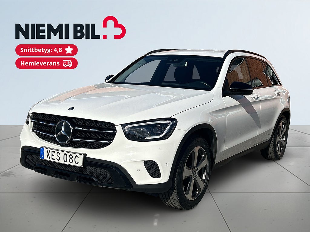 Mercedes-Benz GLC 200 d 4M Base Dragkrok Dvärme 360°kamera S&V-däck Navi 