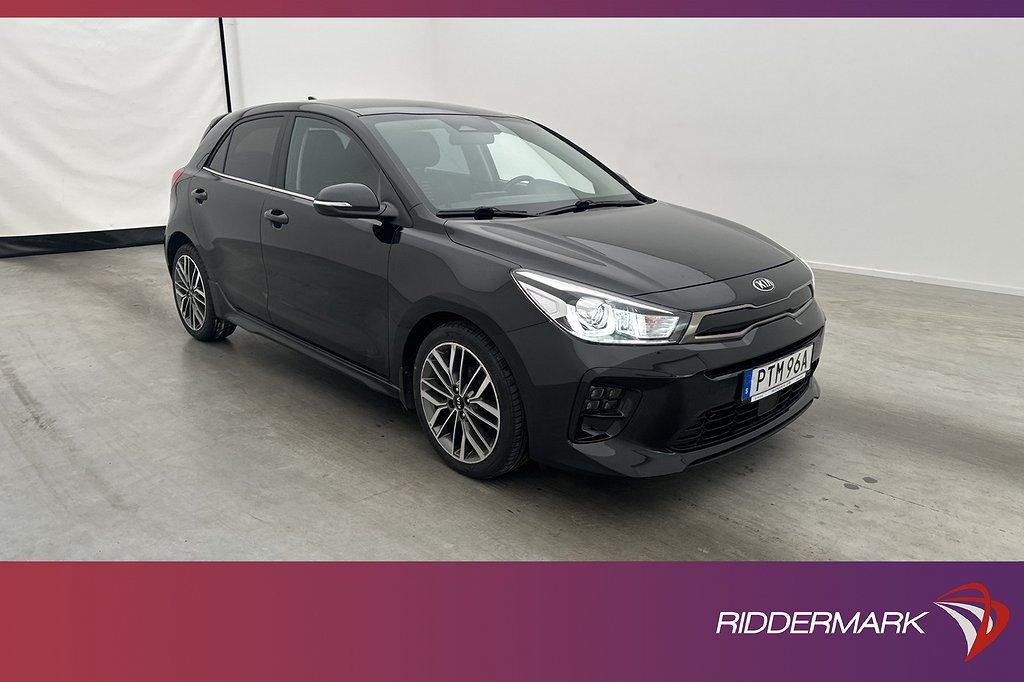 Kia Rio T-GDI 120hk GT-Line Kamera Navi CarPlay Rattvärme