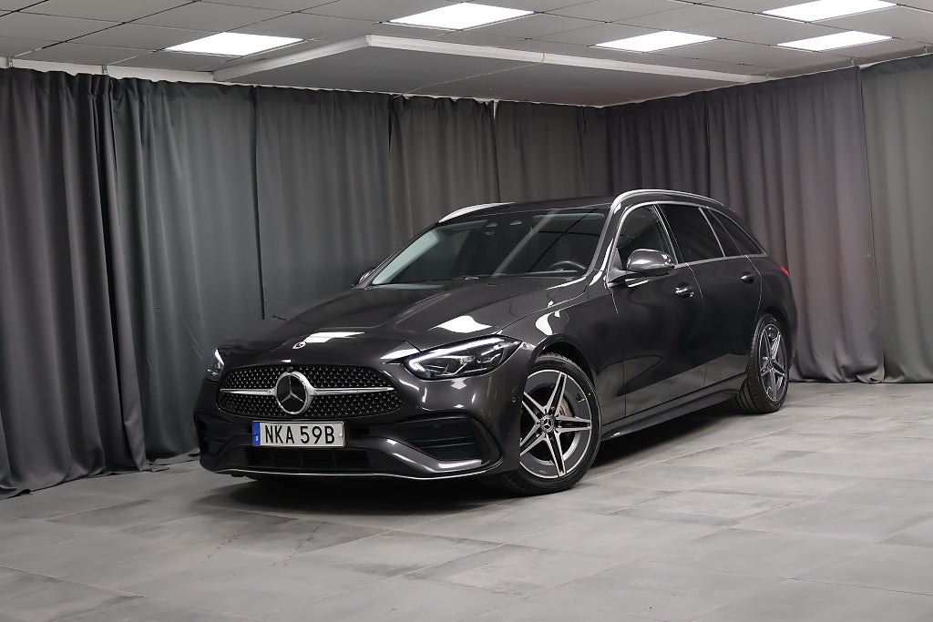 Mercedes-Benz C 220 d 4MATIC AMG Premium Värmare Burmester Drag 360 