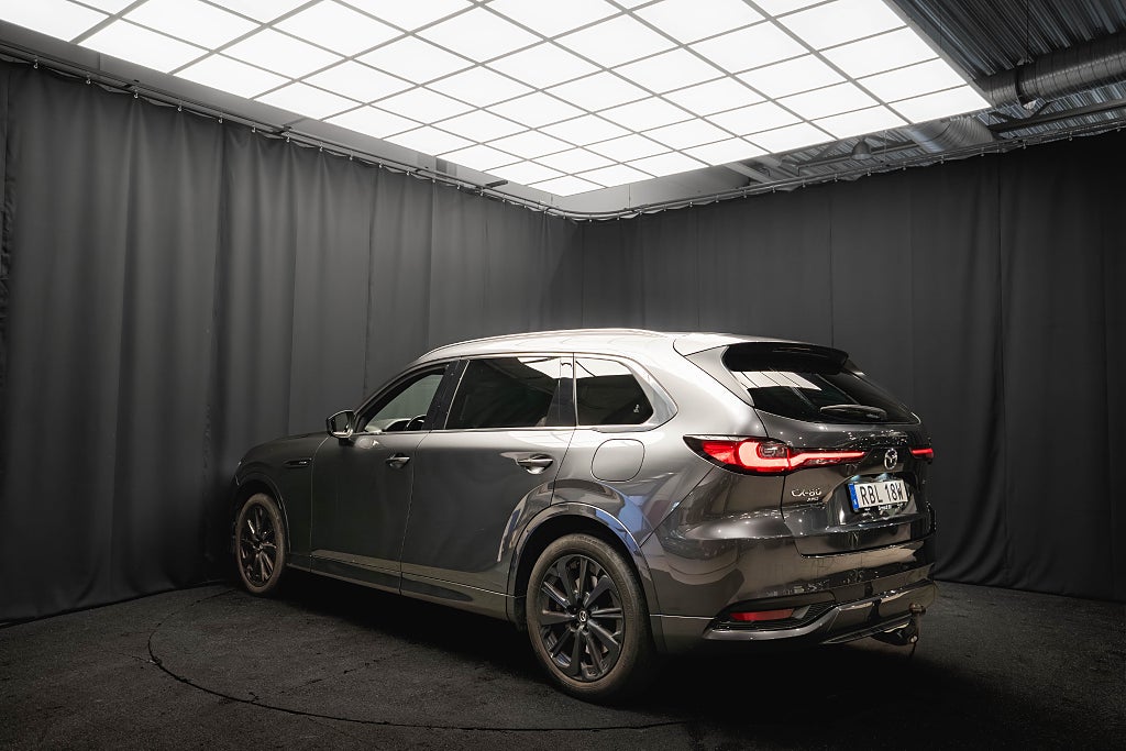 Mazda CX-80 PHEV AWD HOMURA 6-sits PANO DRAG BOSE HUD 360° MOMS