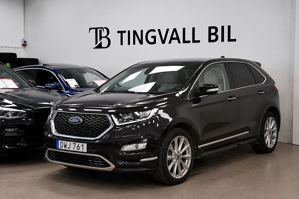 Ford Edge 2.0TDCi Bi-TURBO AWD VIGNALE PANORAMA DRAG FJÄRRVÄRMARE