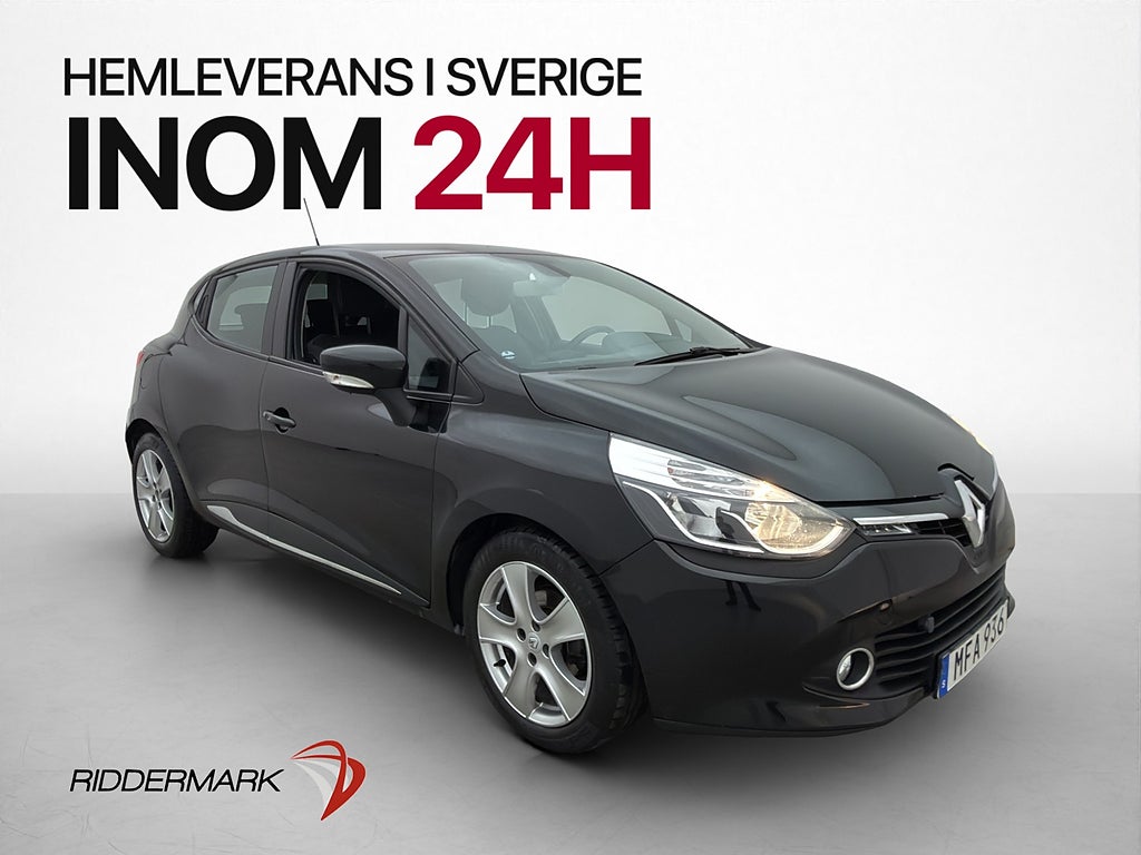 Renault Clio 0.9 TCe 90hk Dynamique Värmare Navi BASS-ljud