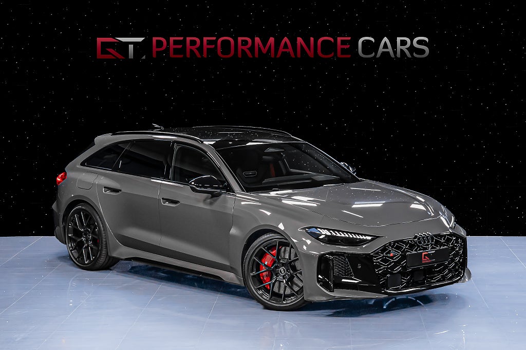 Audi RS5 Avant MOMS Tech Pro RS-interiörpaket Massage Pano HuD