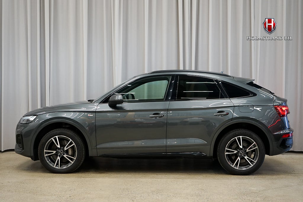 Audi Q5 55 Sportback TFSI e quattro S Line SvartOpt Drag Kamera