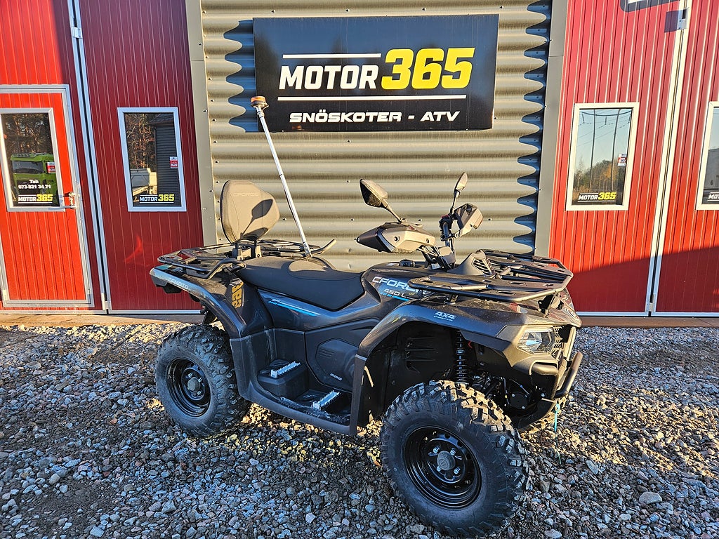 CFMOTO CFORCE 450 L EPS 15 MIL • MOMS • VINSCH • EPS • FRAKT/FINANS 