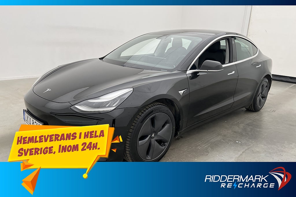 Tesla Model 3 Long Range AWD Pano Autopilot Svensksåld