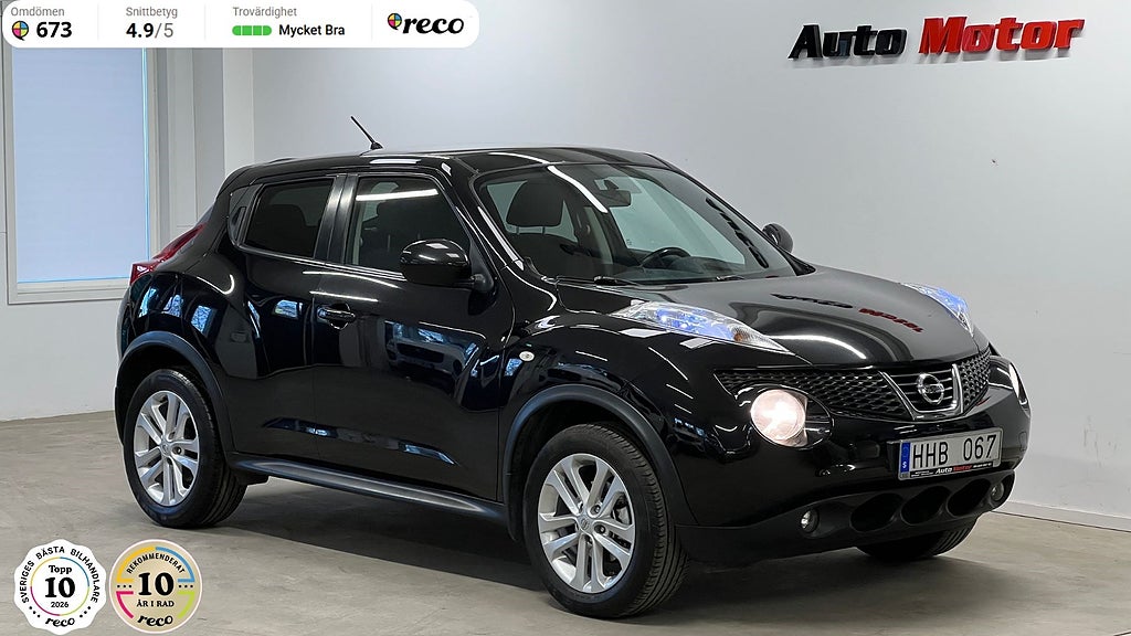 Nissan Juke 1.6 117hk Backkamera/Navi