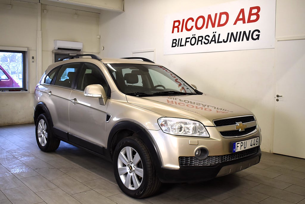 Chevrolet Captiva 2.0 TD VCDi AWD AUT 7-SITS 2 BRUKARE NYBES