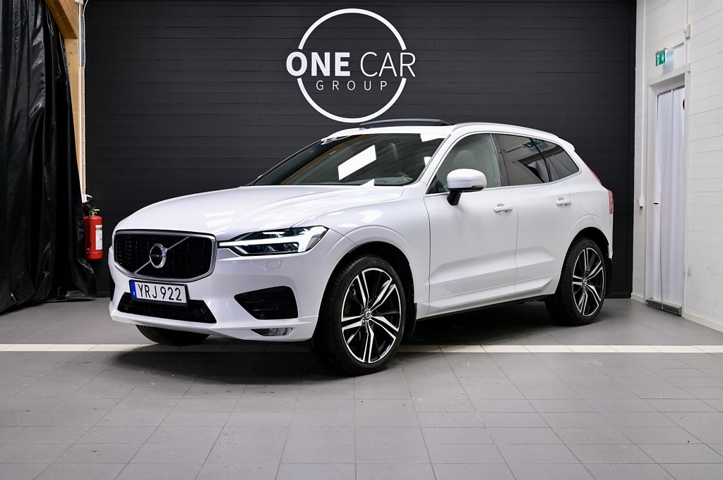 Volvo XC60 D5 AWD R-Design Pano Drag Kamrembytt 235hk